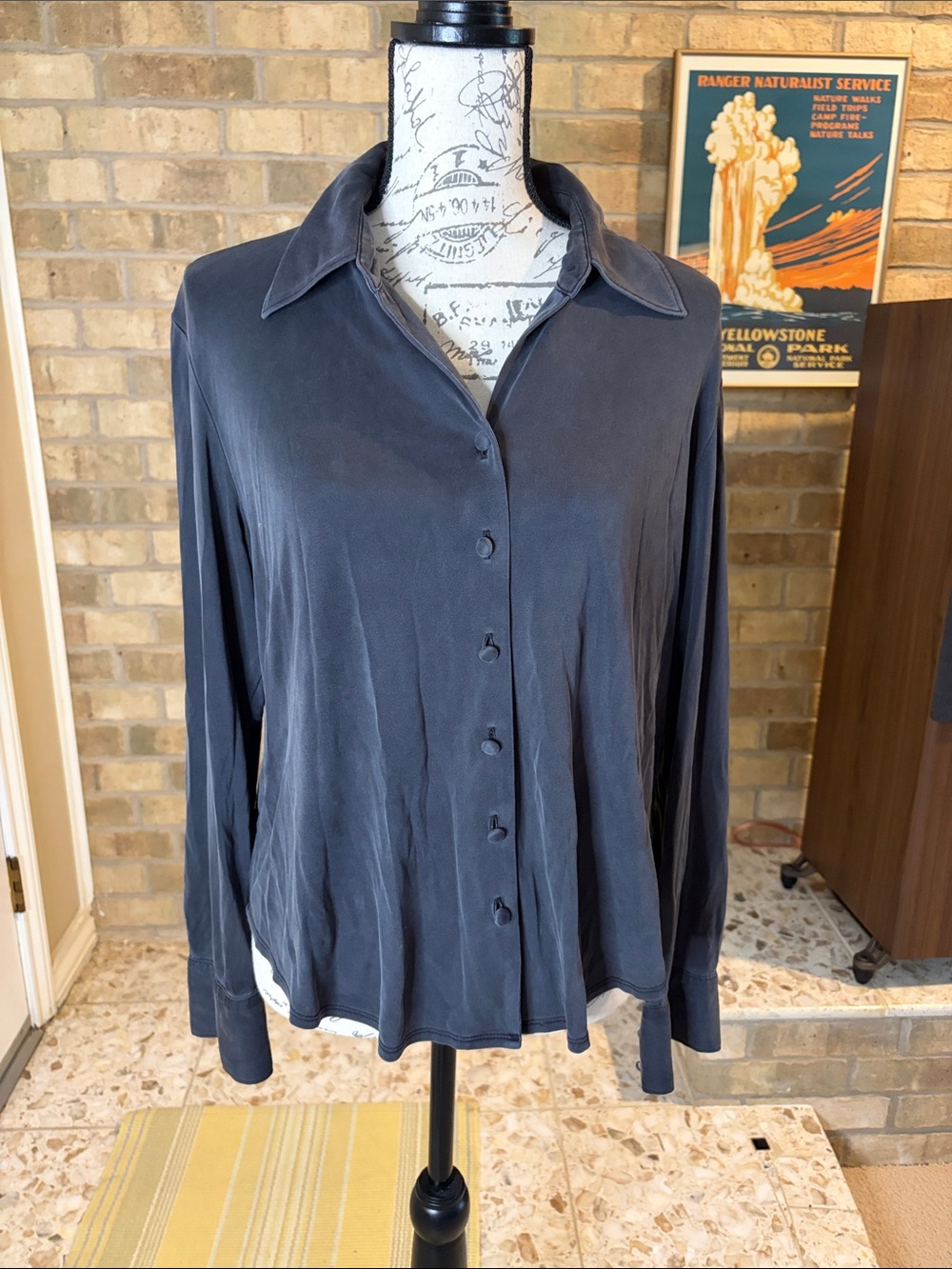 Talbots Vintage Silk Shirt